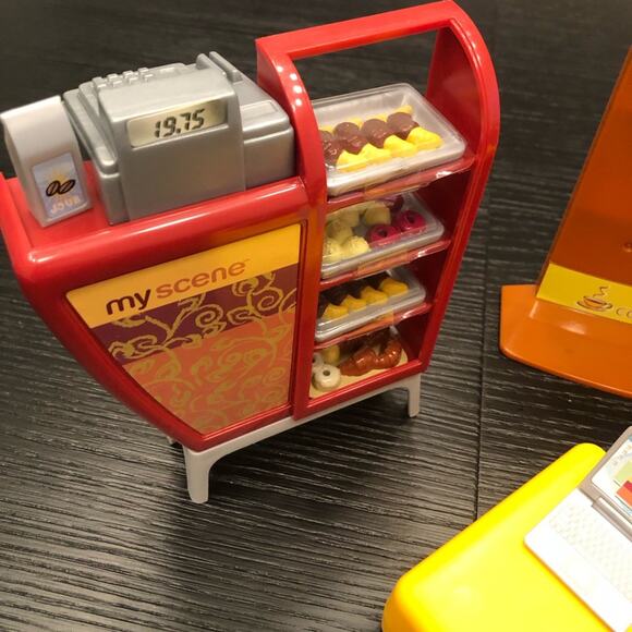 Mattel My Scene Daily Dish Coffee Bar Cafe Playset Early 2000’s Doll Playset - Picture 5 of 9